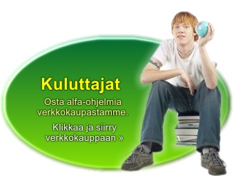 Siirry Alfasoftin verkkokauppaan
